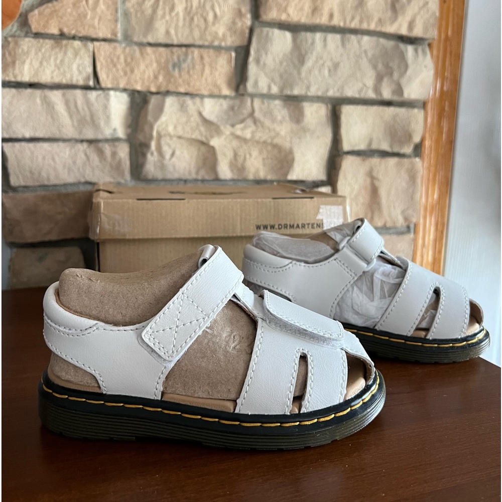 Dr. Martens Toddler Moby II Leather Velcro Sandals